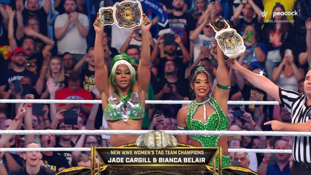 WWE Bash In Berlin Results Jade Cargill & Bianca Belair Win Women’s