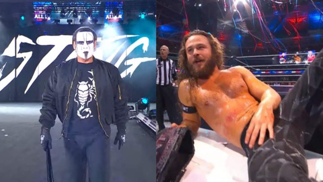 AEW All In Results Sting Makes Save For Darby Allin, Jack Perry